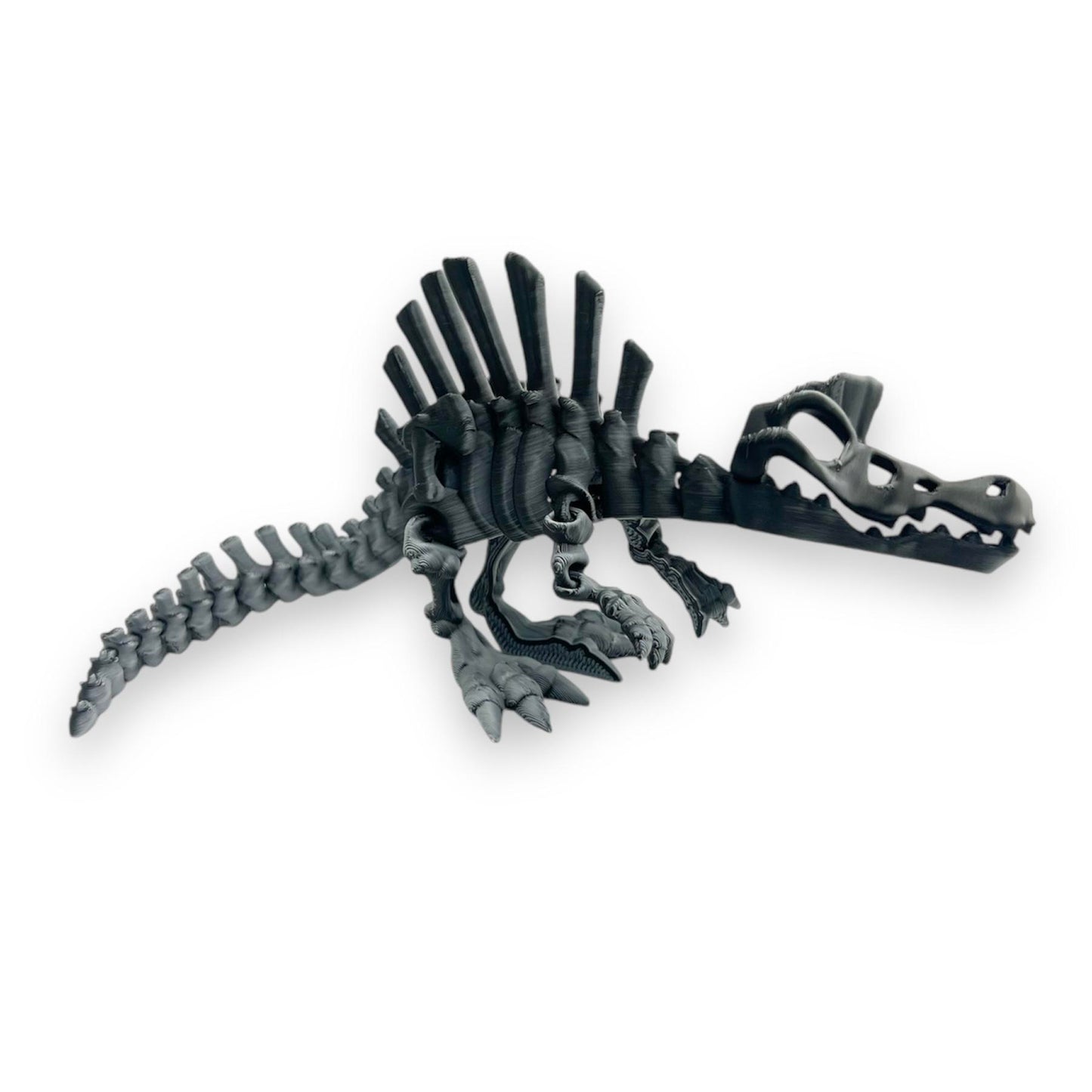 Amazing 9" Spinosaurus Dinosaur - 3d Printed Articulated Figurine Decor Gift