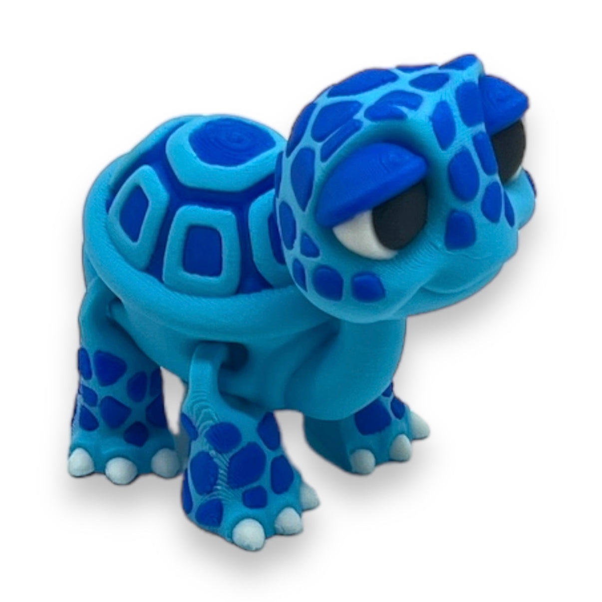 Adorable 3d Printed Standing Baby Turtle - Articulated 3d Printed Cartoon Style Decor Gift