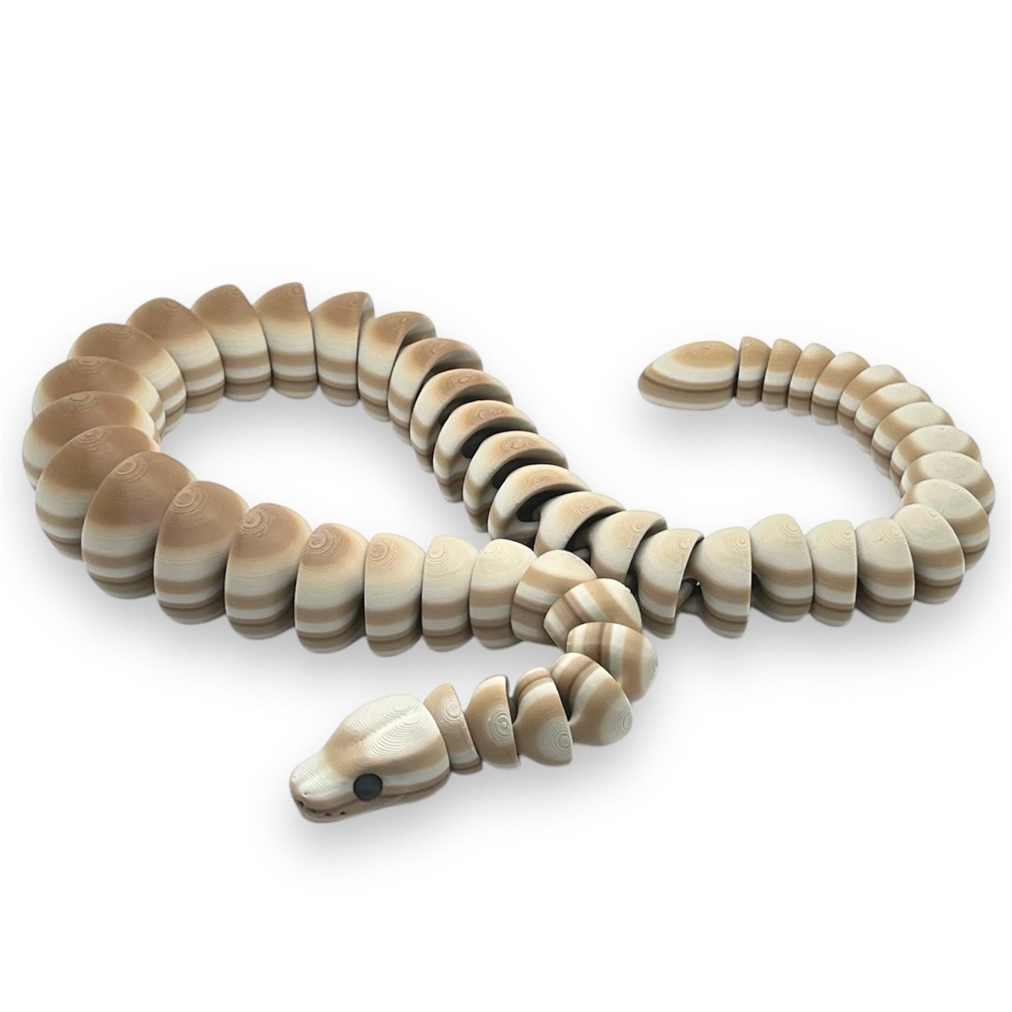 Amazing 36" Ball Python Snake - 3d Printed Articulated Decor