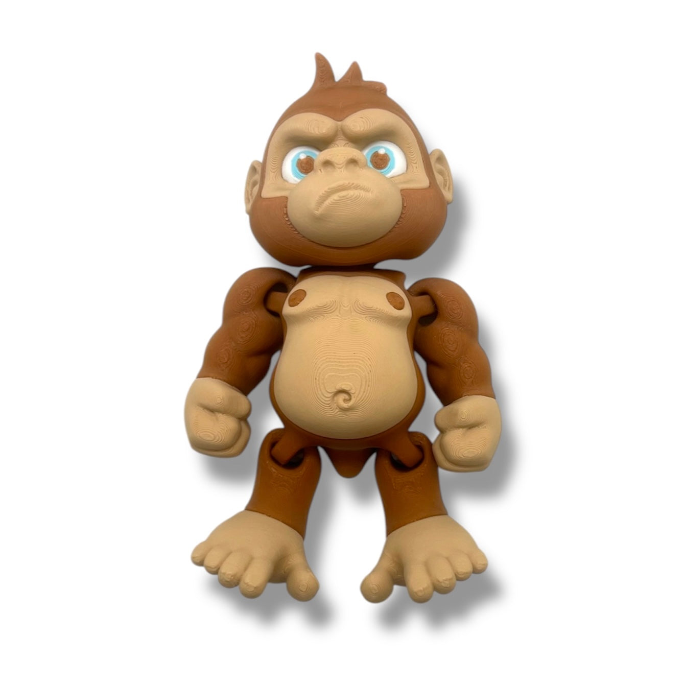 Amazing 6" Angry Gorilla - Pocket Pals - Articulated 3d Printed Figurine