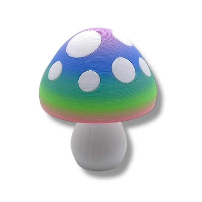 Adorable Squishy Mushroom Collection - 3d Printed Articulated Fidgety Decor