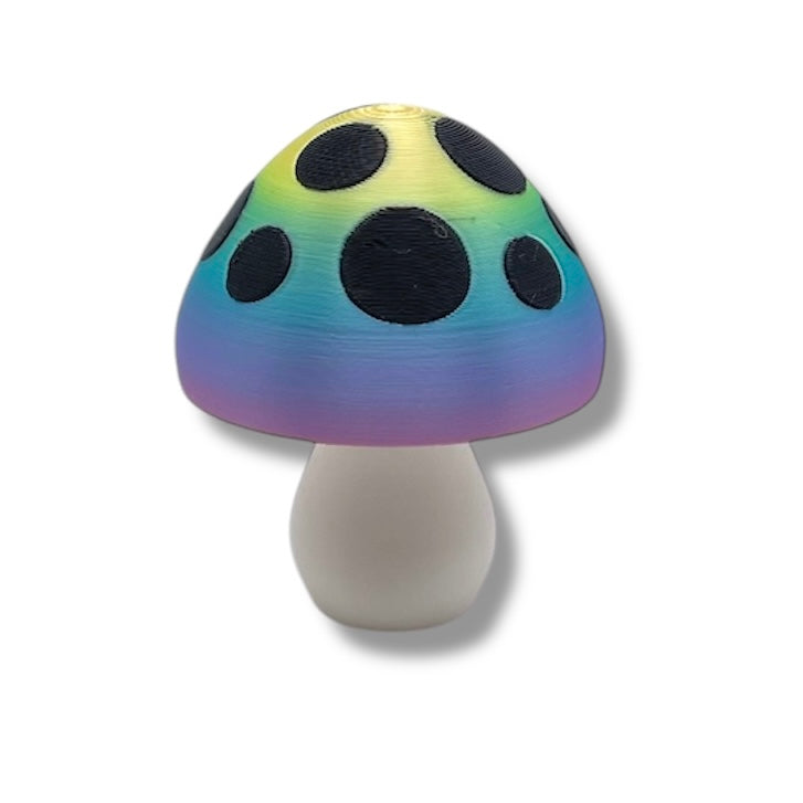 Adorable Squishy Mushroom Collection - 3d Printed Articulated Fidgety Decor
