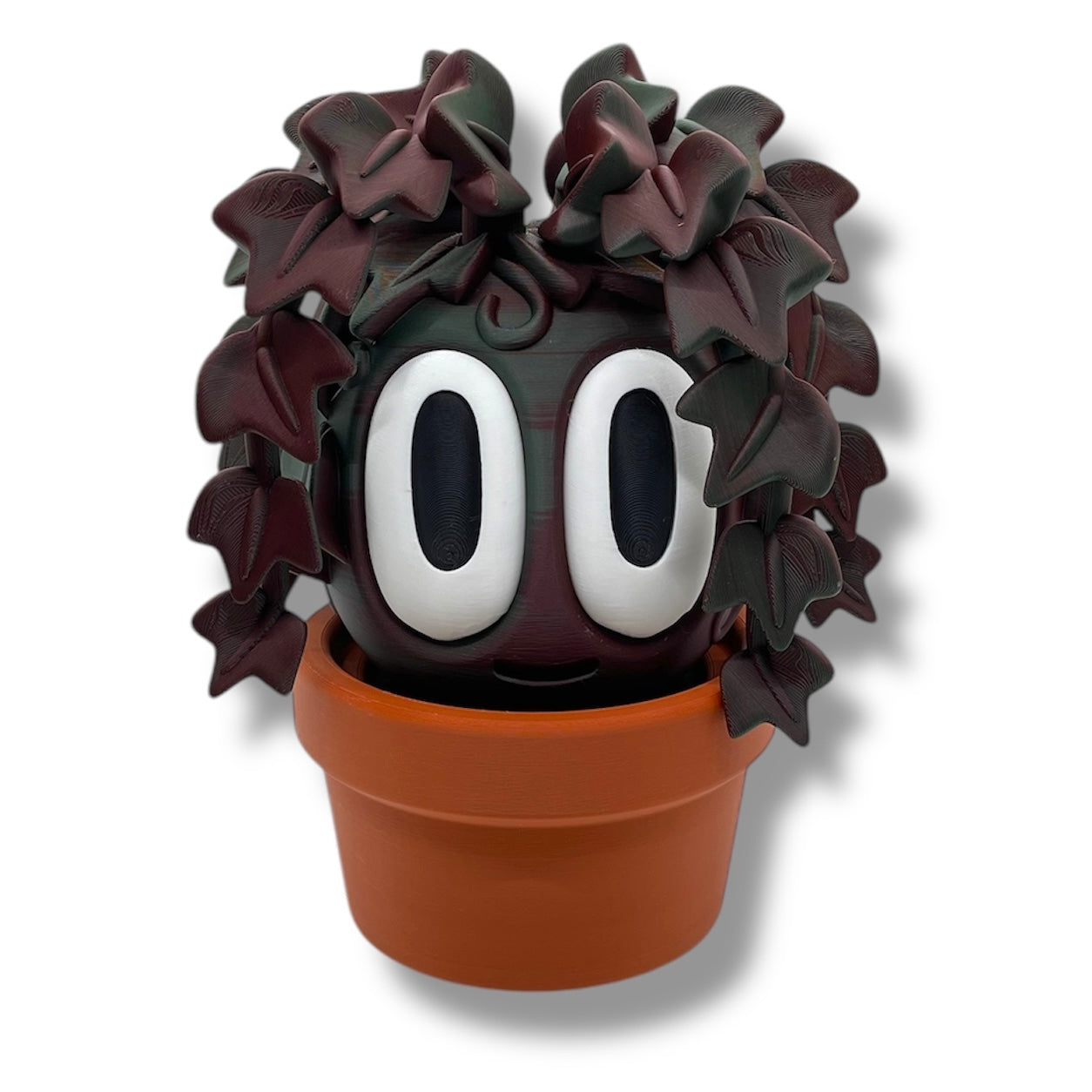 Charming Blob Plants in Unique Pots - 3d Printed Enchanting Figurine Decor