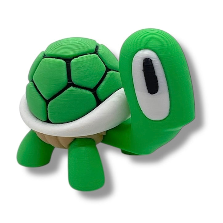 Cute SMALLZ Blob Turtle - 3d Printed Articulated Tortoise Fun Decor
