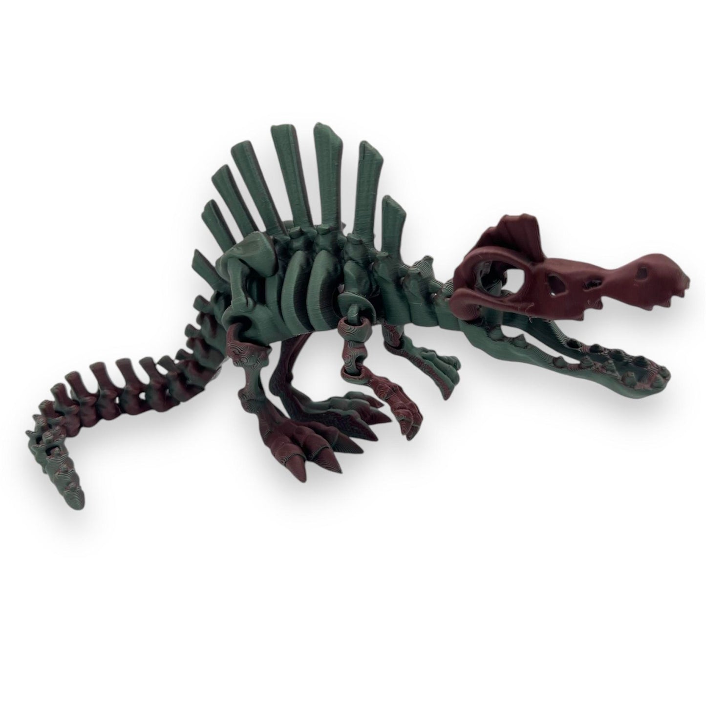 Amazing 9" Spinosaurus Dinosaur - 3d Printed Articulated Figurine Decor Gift