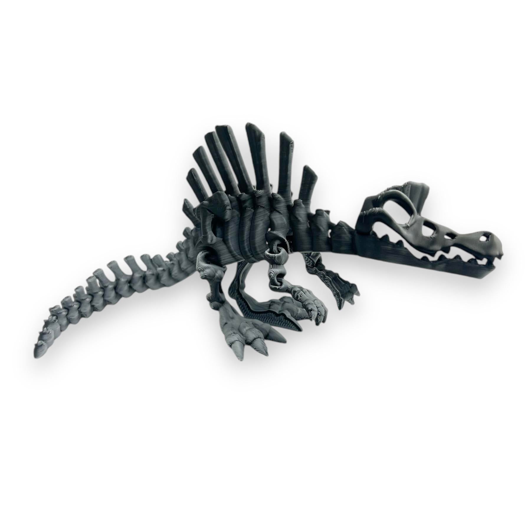 Amazing Dinosaur Skeleton Collection - 3d Printed Articulated Dinos by Flexi Factory - Home Decor