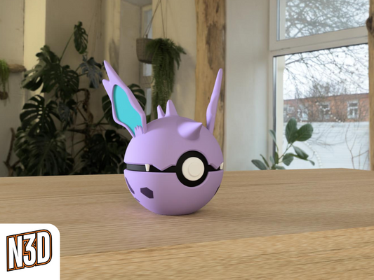 #0033 Nidroino - Pokeball Collectible - 3d Printed Pokemon Decor