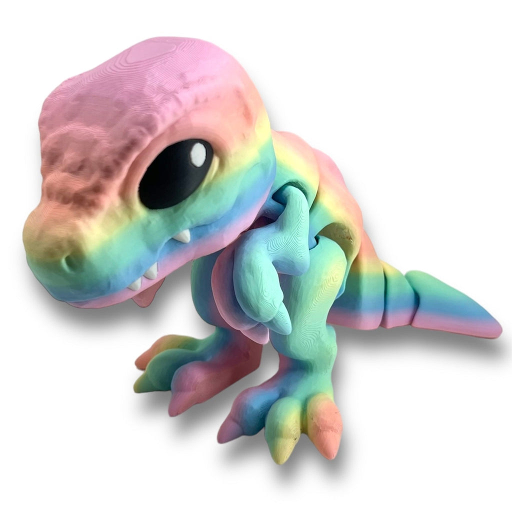 CHONKZ - Articulated 10.5" T-Rex Dinosaur Giant Edition - 3d Printed Figurine