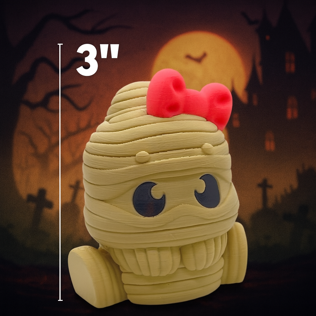 🎃 Adorable Peasy Peas & Friends – Spooky Edition | Articulated Halloween Figurines