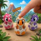 Dinosaur Egg Fidget Clicker - Desktop Decor