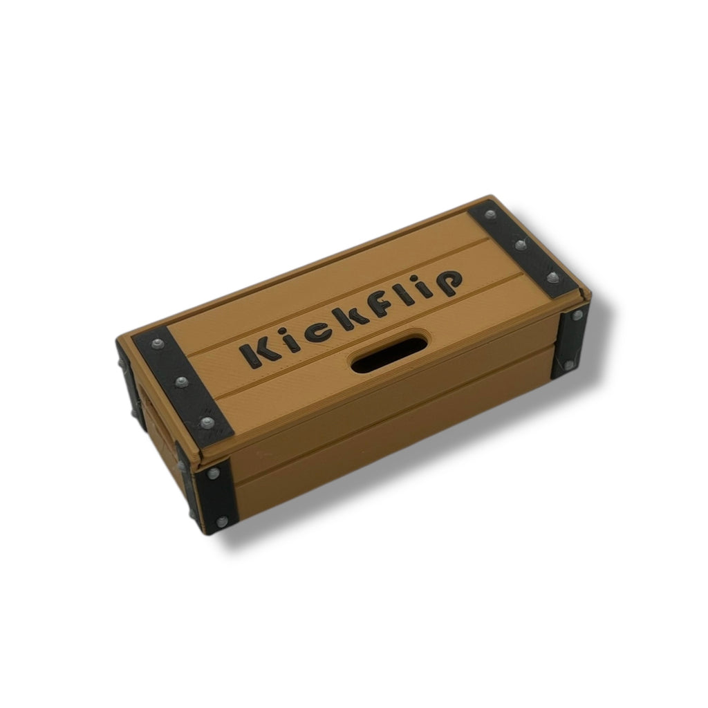 Kickflip Deck Magnetic Fidget with Crate - 3d Printed Fidgety Fun
