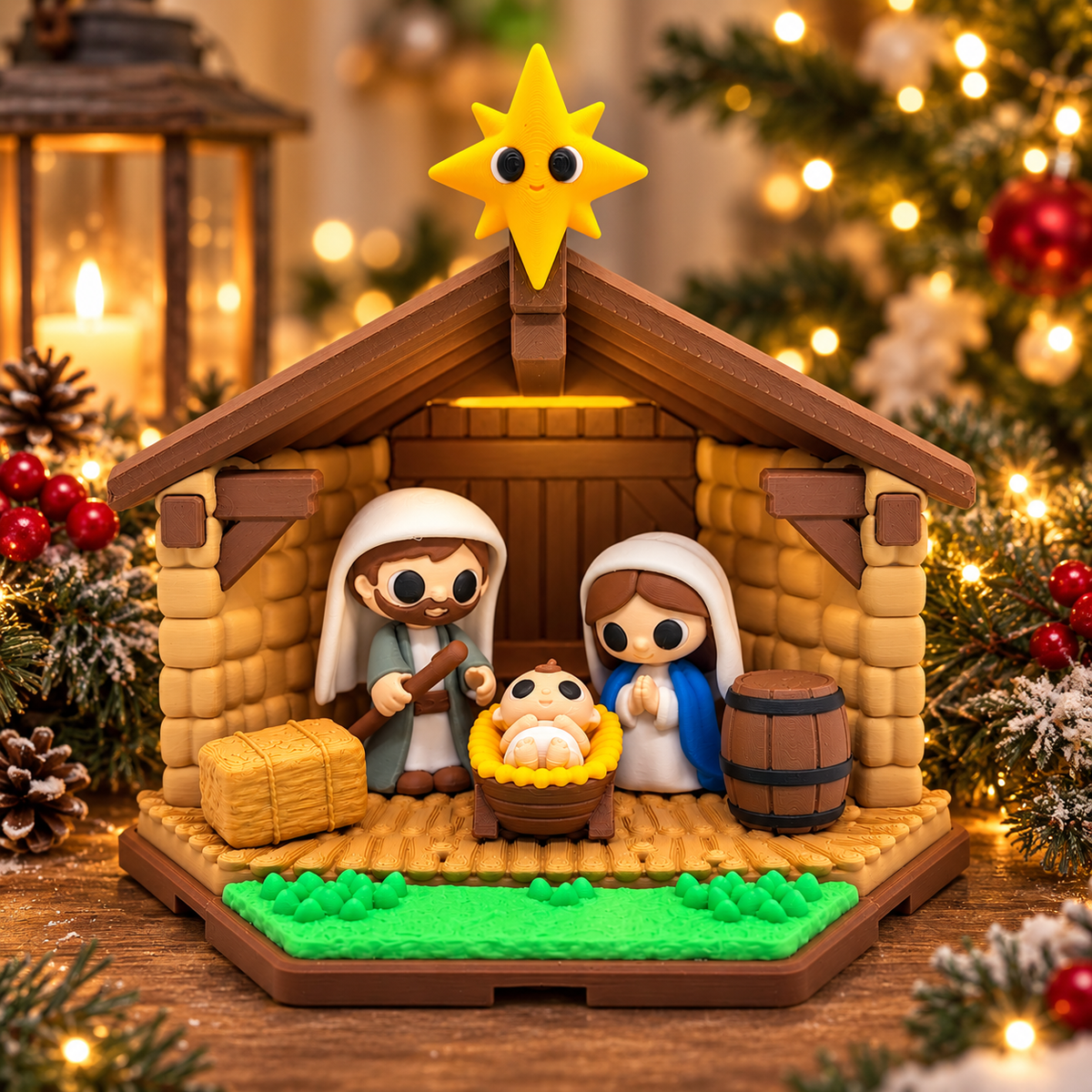 Koza Connect Nativity Scene – Christmas Collection