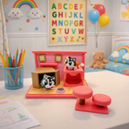 Cozy Kitty Condo Play Room – Adorable Cat Habitat Desk Set