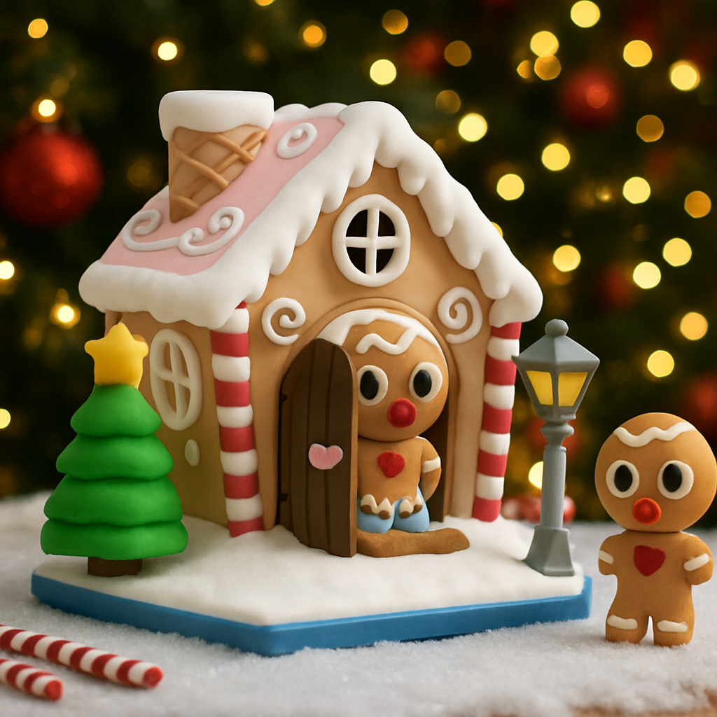 Adorable Gingerbread House – Koza Konnect Christmas Series