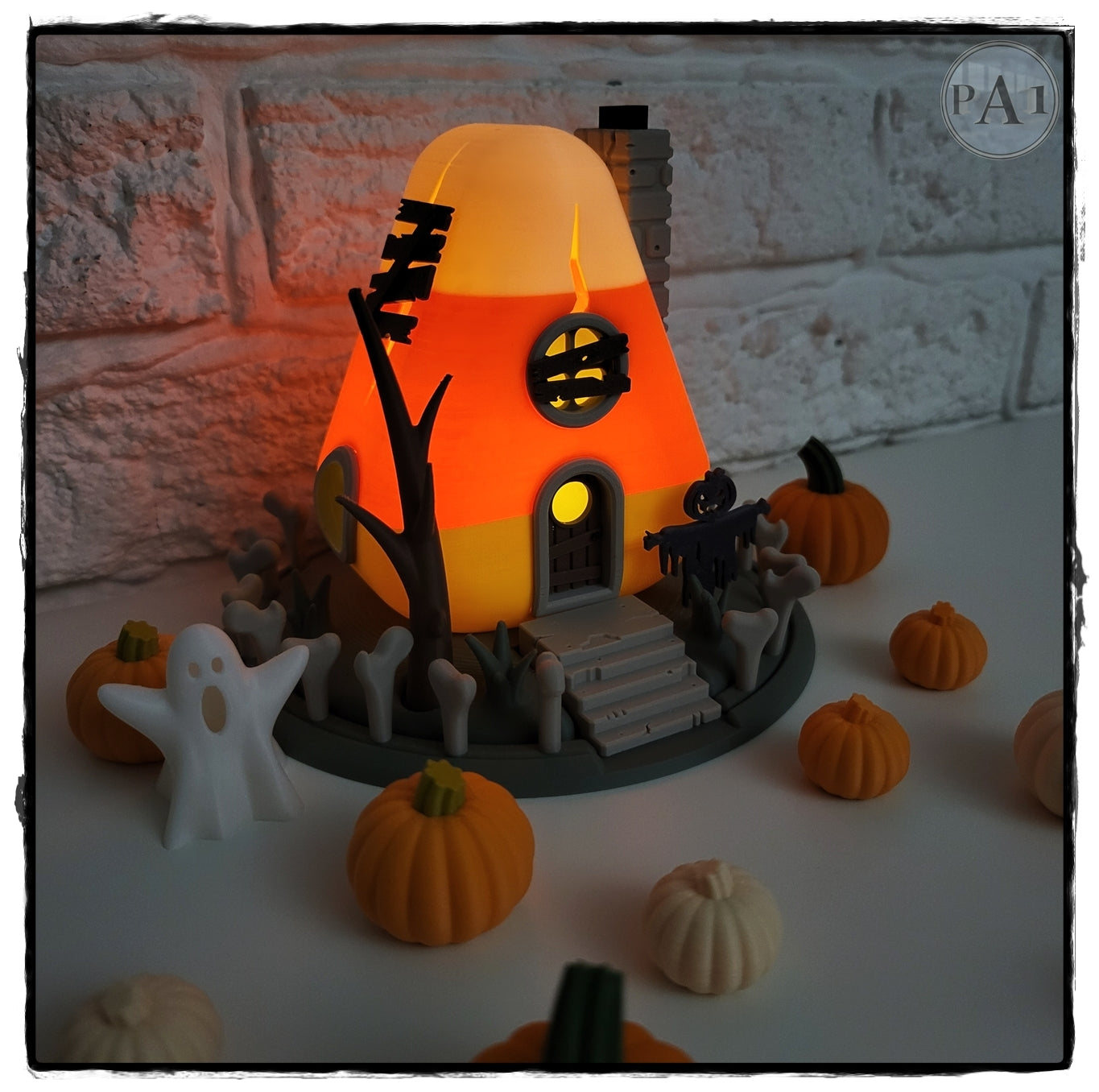 Spooky Halloween Fairy Tea Light House Collection - Decor