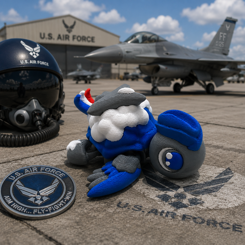 Military Branch Turtles – Collectible Desk Pets