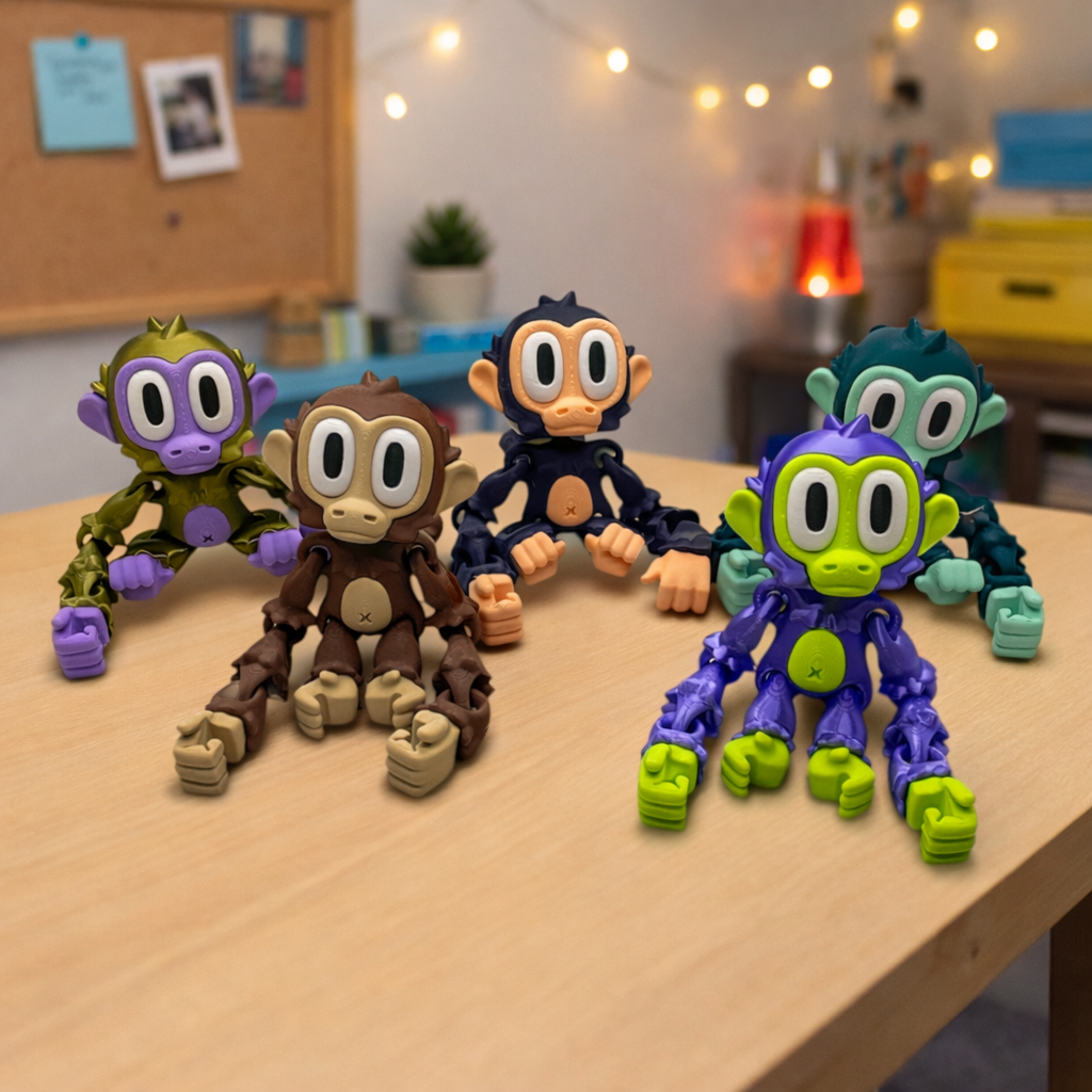 Blob Monkeys – Adorable Desk Pets Fun Monkey Collectibles