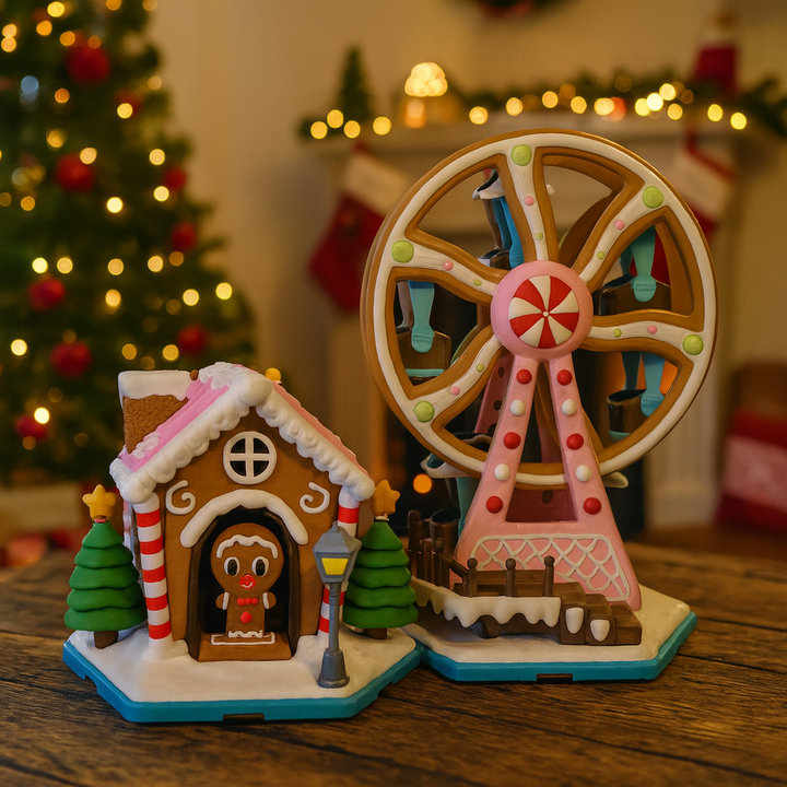 Koza Konnect Christmas Village – Houses, Rides & Figures – main product view