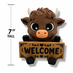 Porch Pals – Welcome Critters w/ Interchangeable Animal Sign Holders