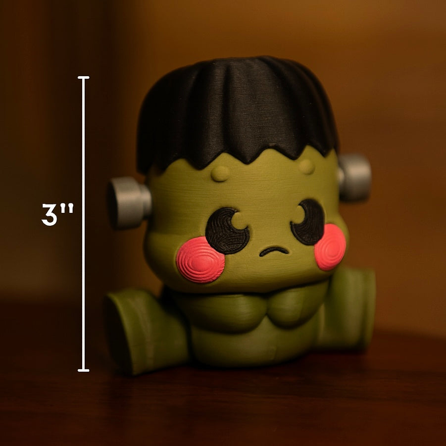 🎃 Adorable Peasy Peas & Friends – Spooky Edition | Articulated Halloween Figurines