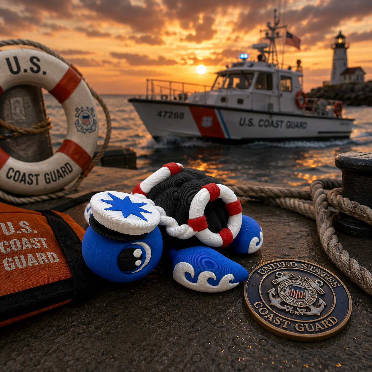 Military Branch Turtles – Collectible Desk Pets