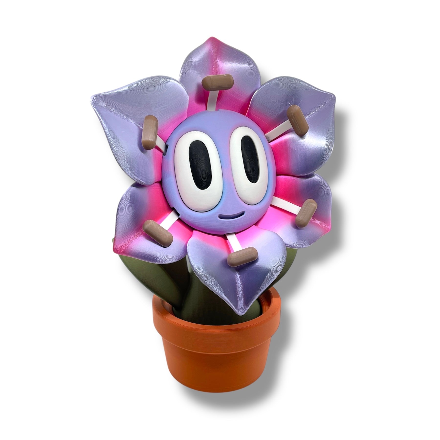 Cheeky Bloom Buddies – 3D Printed Flower Figurines with Personality - by Blob Lab