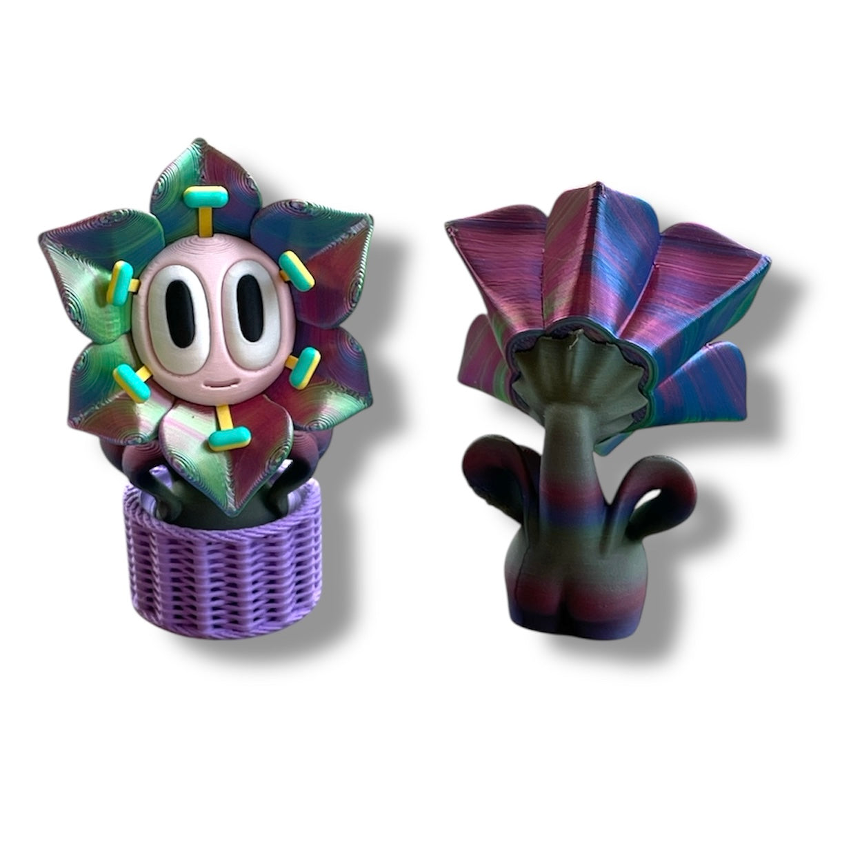 Cheeky Bloom Buddies – 3D Printed Flower Figurines with Personality - by Blob Lab