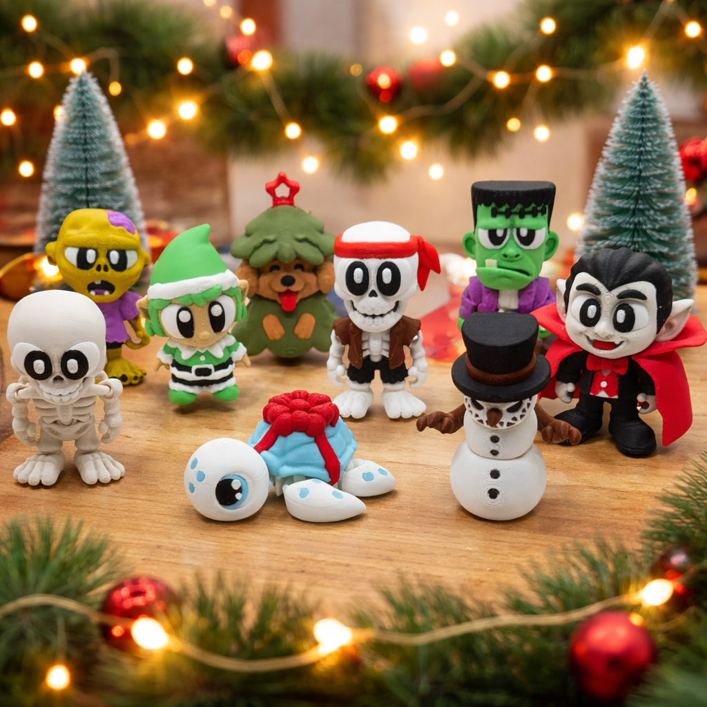 Desk Pet Holiday Edition - Adorable Desk Decor