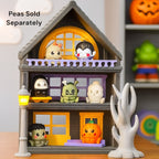 🎃 Adorable Peasy Peas & Friends – Spooky Edition | Articulated Halloween Figurines