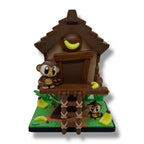 Monkey Treehouse Set – Adorable Desk Decor Collectible