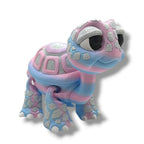 Adorable Desk Pet Baby Tortoise - Cartoon Style Turtle Decor Gift