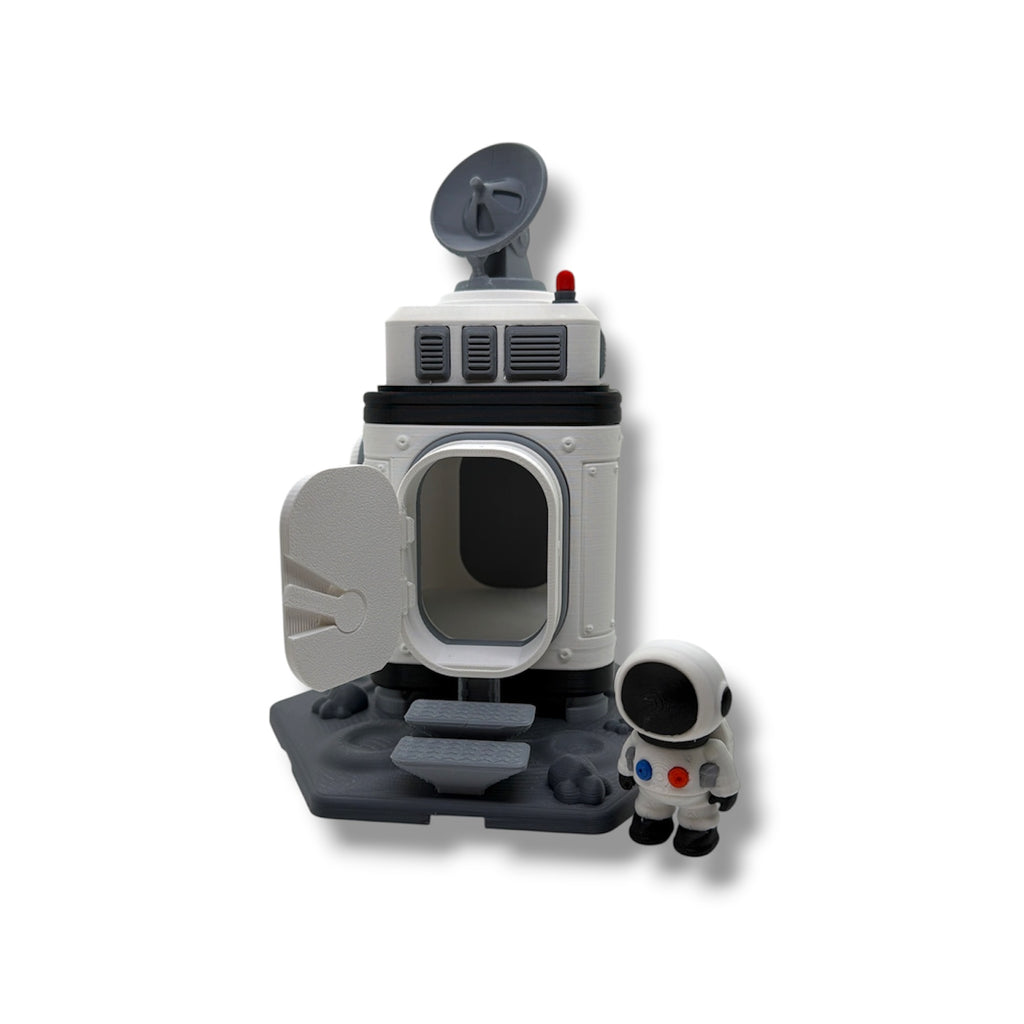 Moon Base Modular Space Station Set - Koza Konnect Modular Space Series Decor Collectable