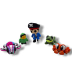 5 Pack of Pocket Pals - Mini 3d Printed Articulated Figurines