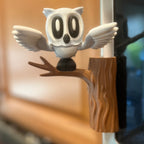 Mystical Blob Owl - 3d Printed Articulated Decor