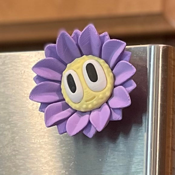Cheeky Bloom Buddies – 3D Printed Flower Figurines with Personality - by Blob Lab