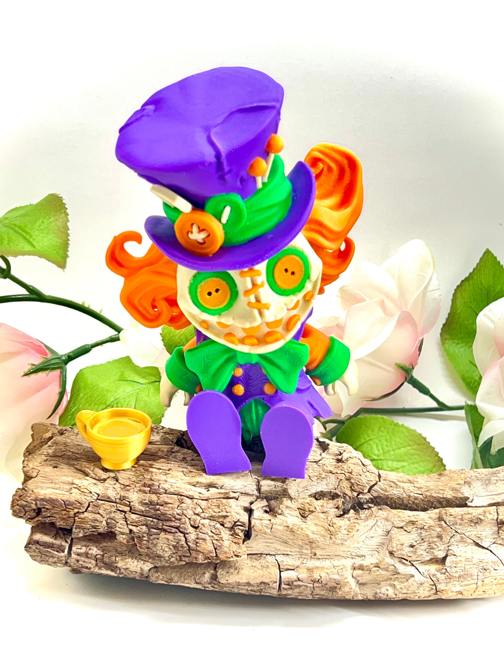 Twisted Wonderland Series - 7" Mad Hatter - Articulated 3d Printed Figurine Decor