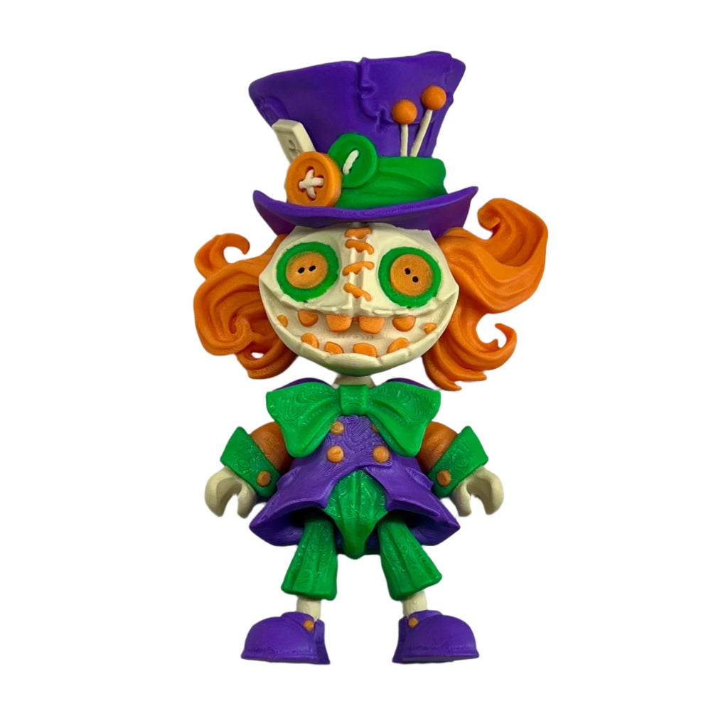 Twisted Wonderland Series - 7" Mad Hatter - Articulated 3d Printed Figurine Decor