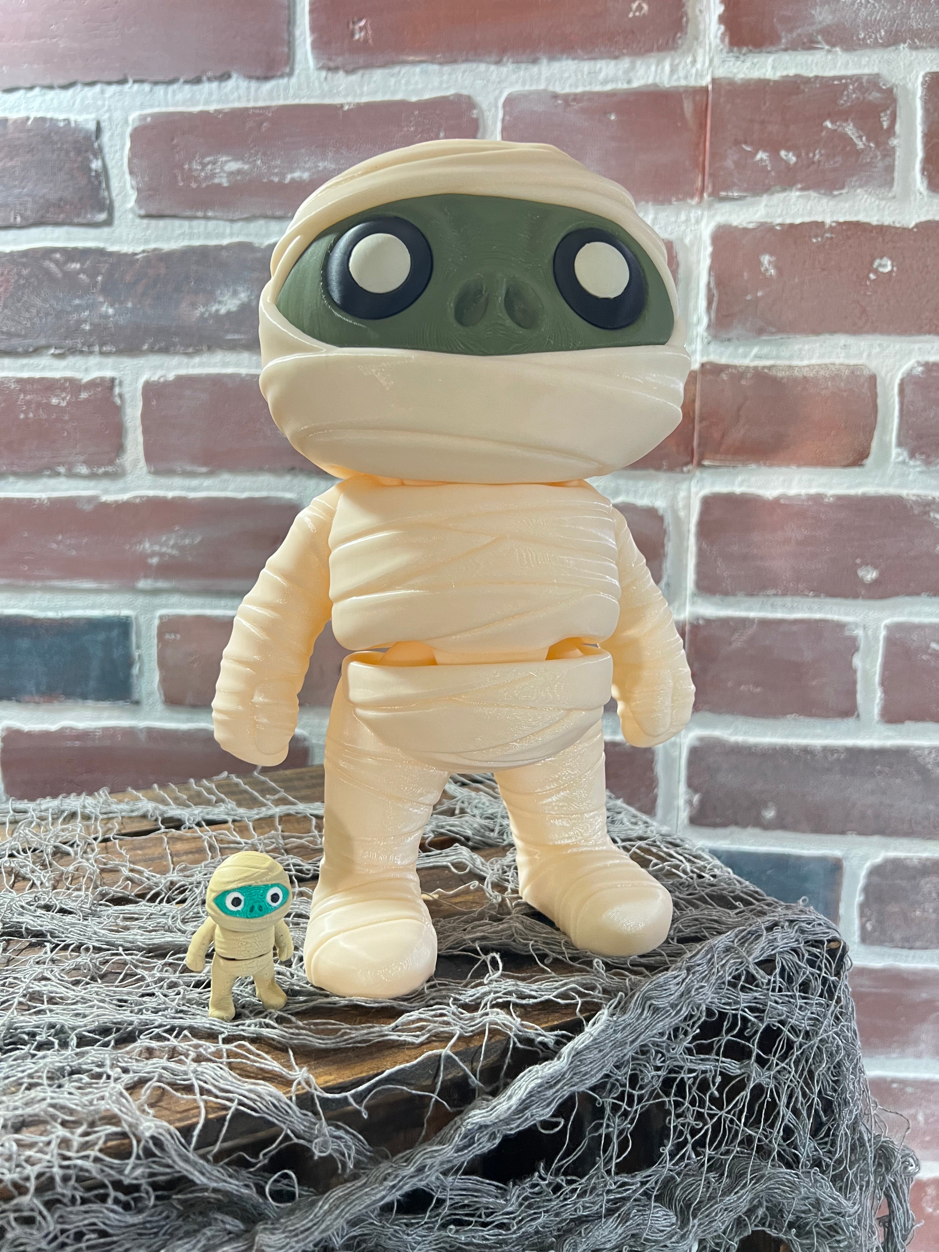 CHONKZ Giant 10" Mummy - Articulated 3d Printed Figurine