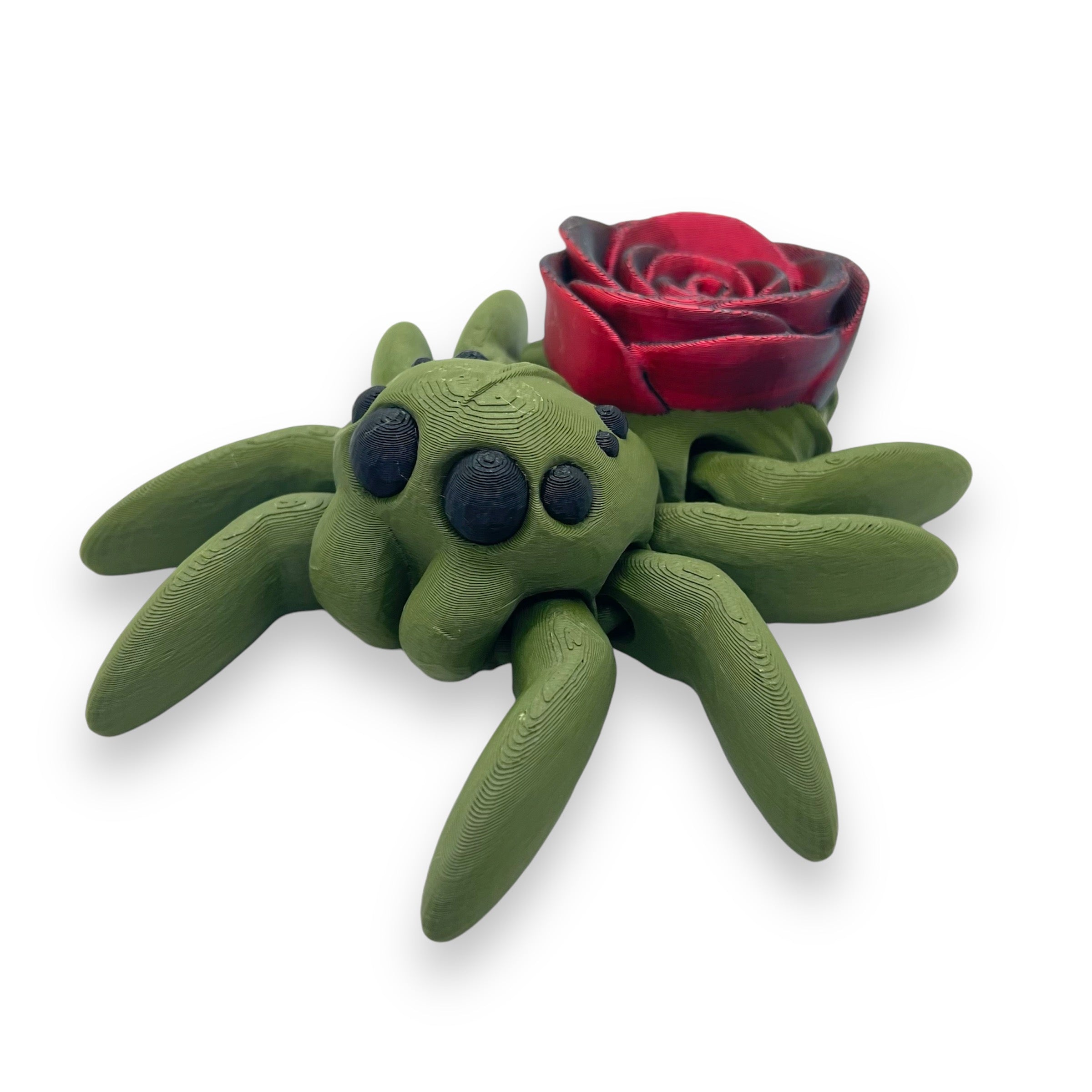 CHONKZ 7.5" Giant Rose Spider - Large Scale Articulated Fun - 3d Printed Figurine