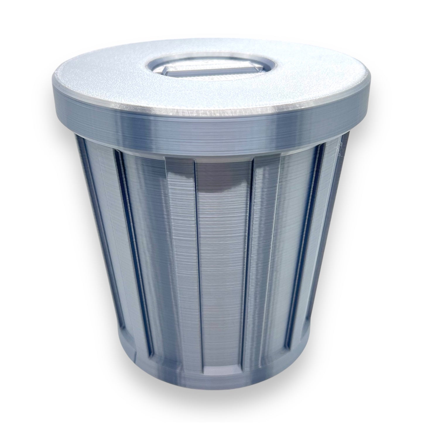 Adorable Trash Can Container -3d Printed Decor - 3 Sizes to Choose from