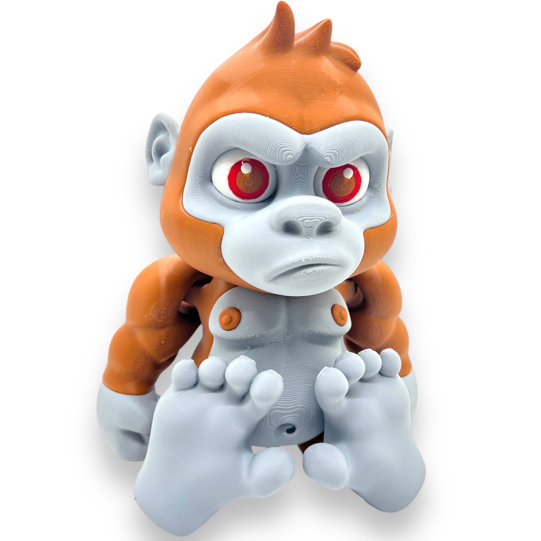 CHONKZ Giant Gorilla - 11" Pocket Pals - Articulated 3d Printed Figurine
