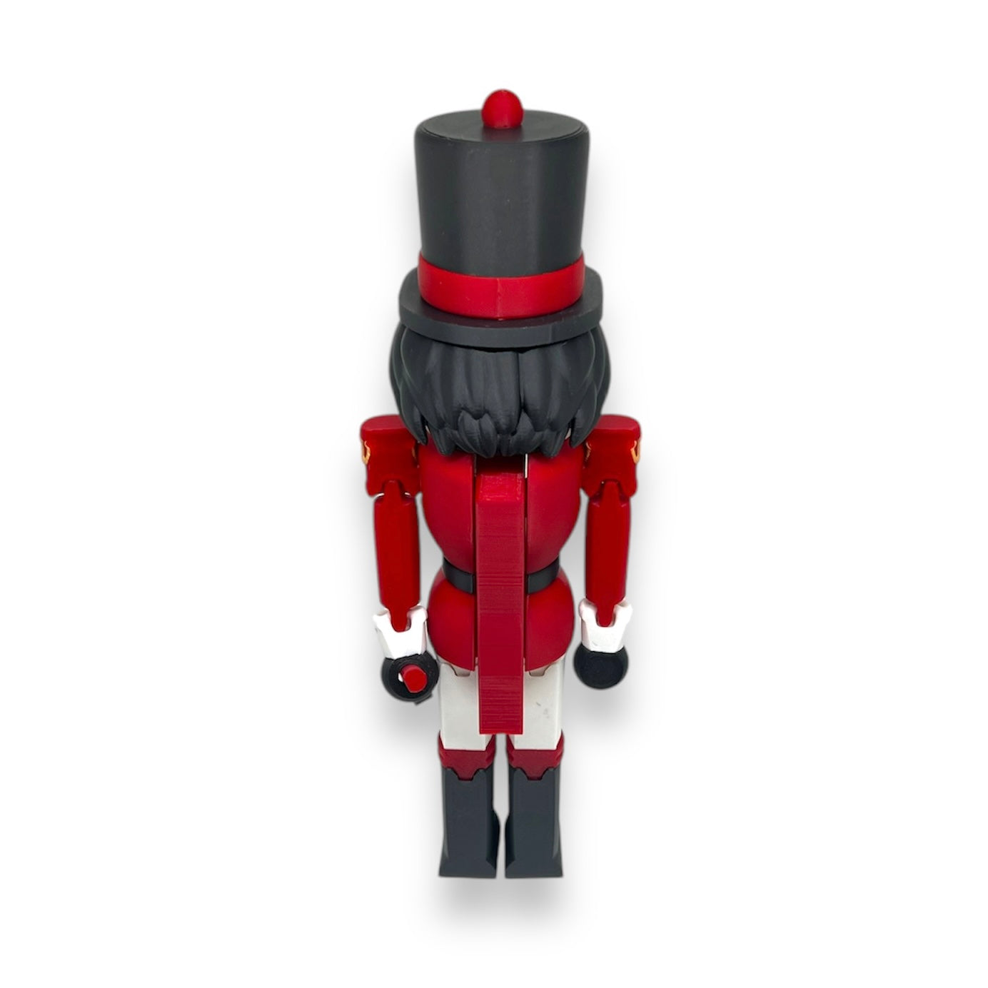 Beautiful - 10" Christmas Nutcracker - Articulated 3D Printed Animal Figurine Decor