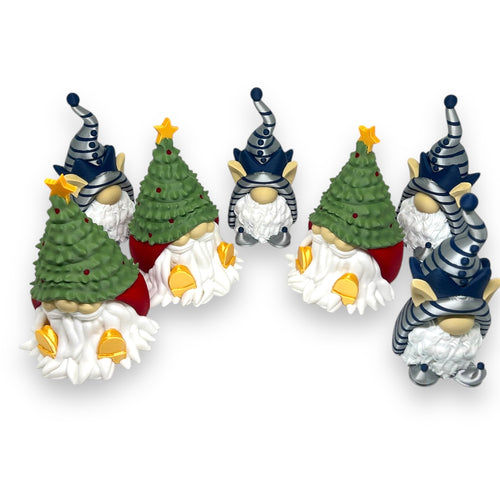 5-Inch Christmas Gnomes – Winter Elf or Tree Design – main product view