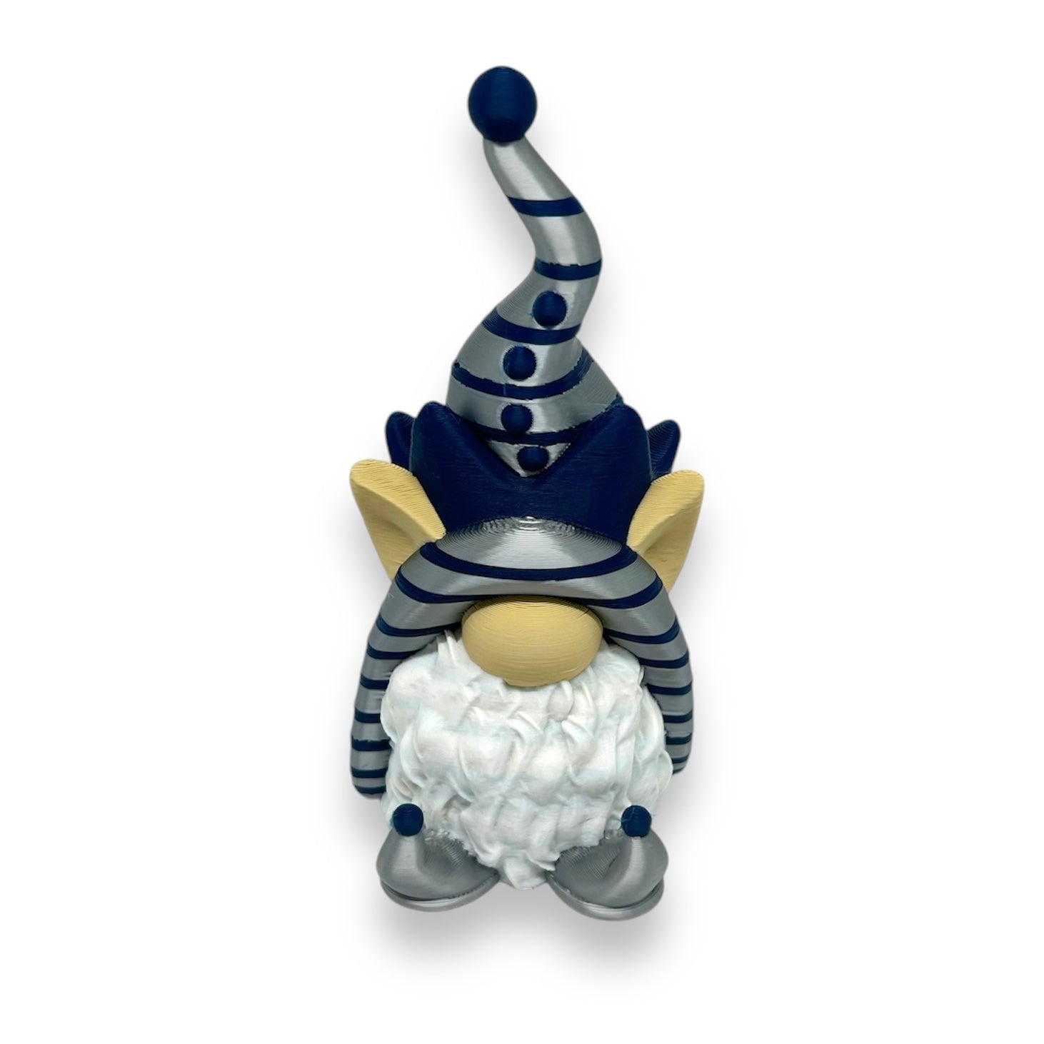 Festive 5" Christmas Gnome Holiday Decor- 3d Printed Figurine by Gnarly Novelties Prints