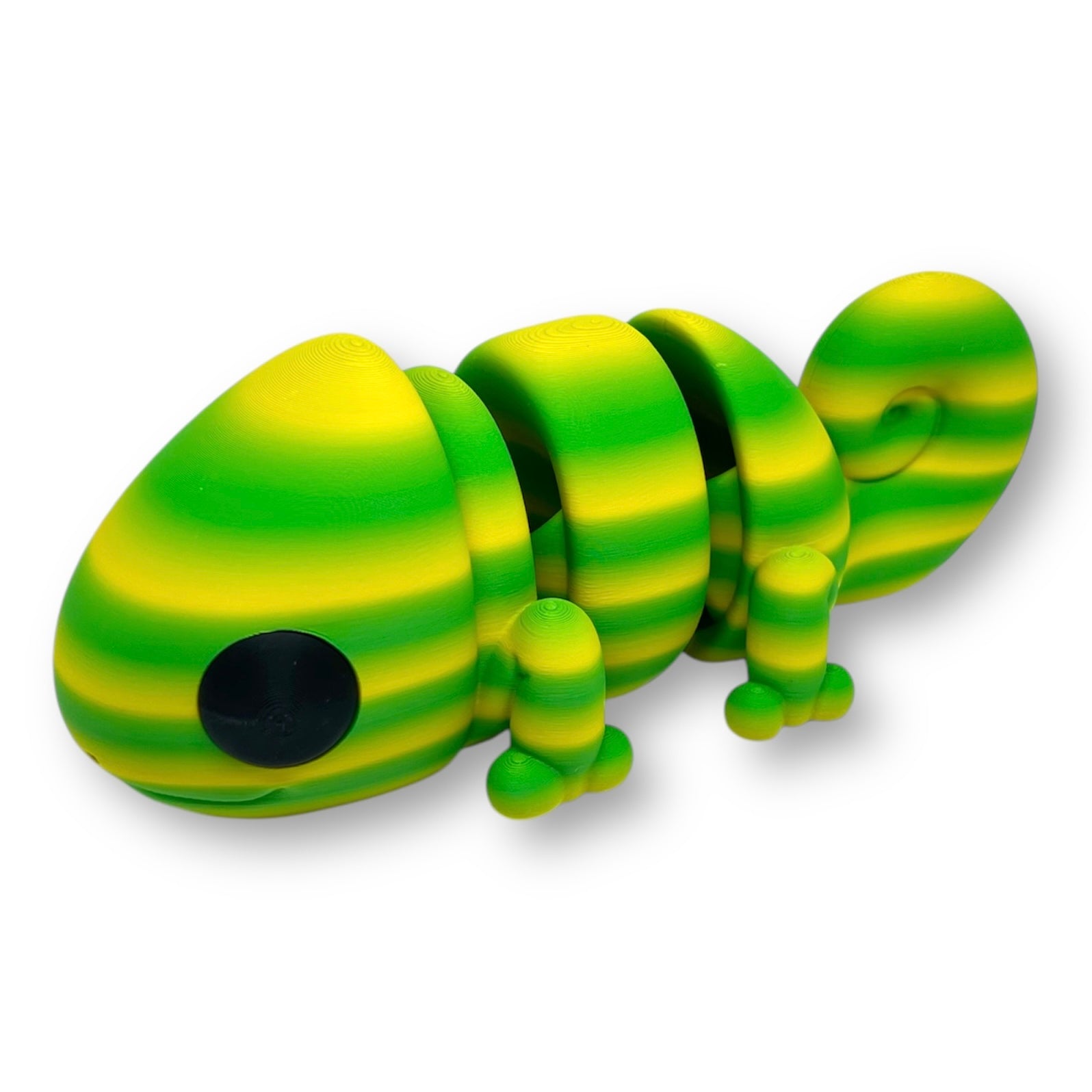 CHONKZ - 9" Giant Chameleon Pocket Pals - Articulated 3D Printed Animal Figurine Decor