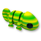 CHONKZ - 9" Giant Chameleon Pocket Pals - Articulated 3D Printed Animal Figurine Decor