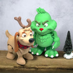 Adorable Max - The Grinch Dog - Articulated 3d Printed Christmas Decor Decoration Tree