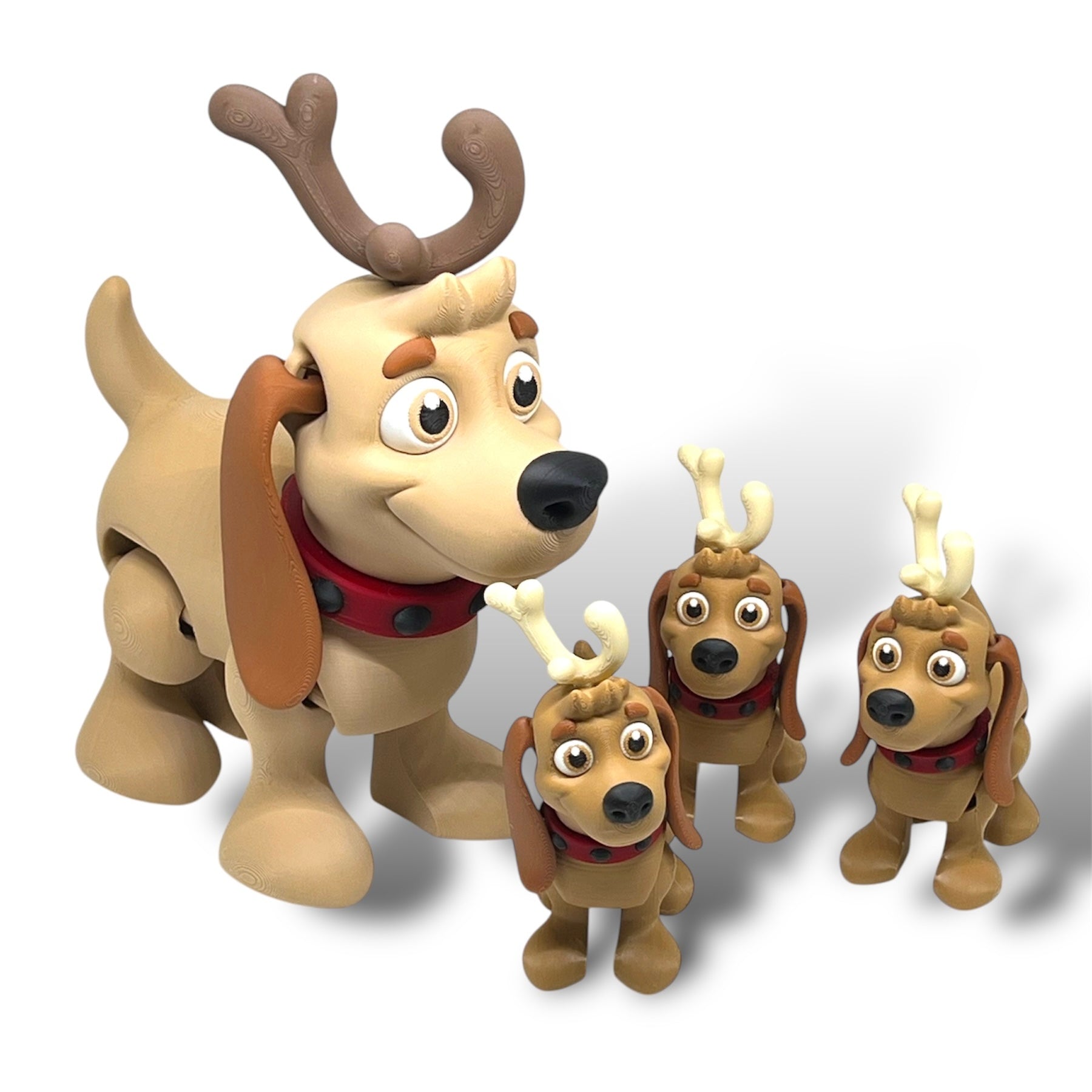 Adorable Max - The Grinch Dog - Articulated 3d Printed Christmas Decor Decoration Tree