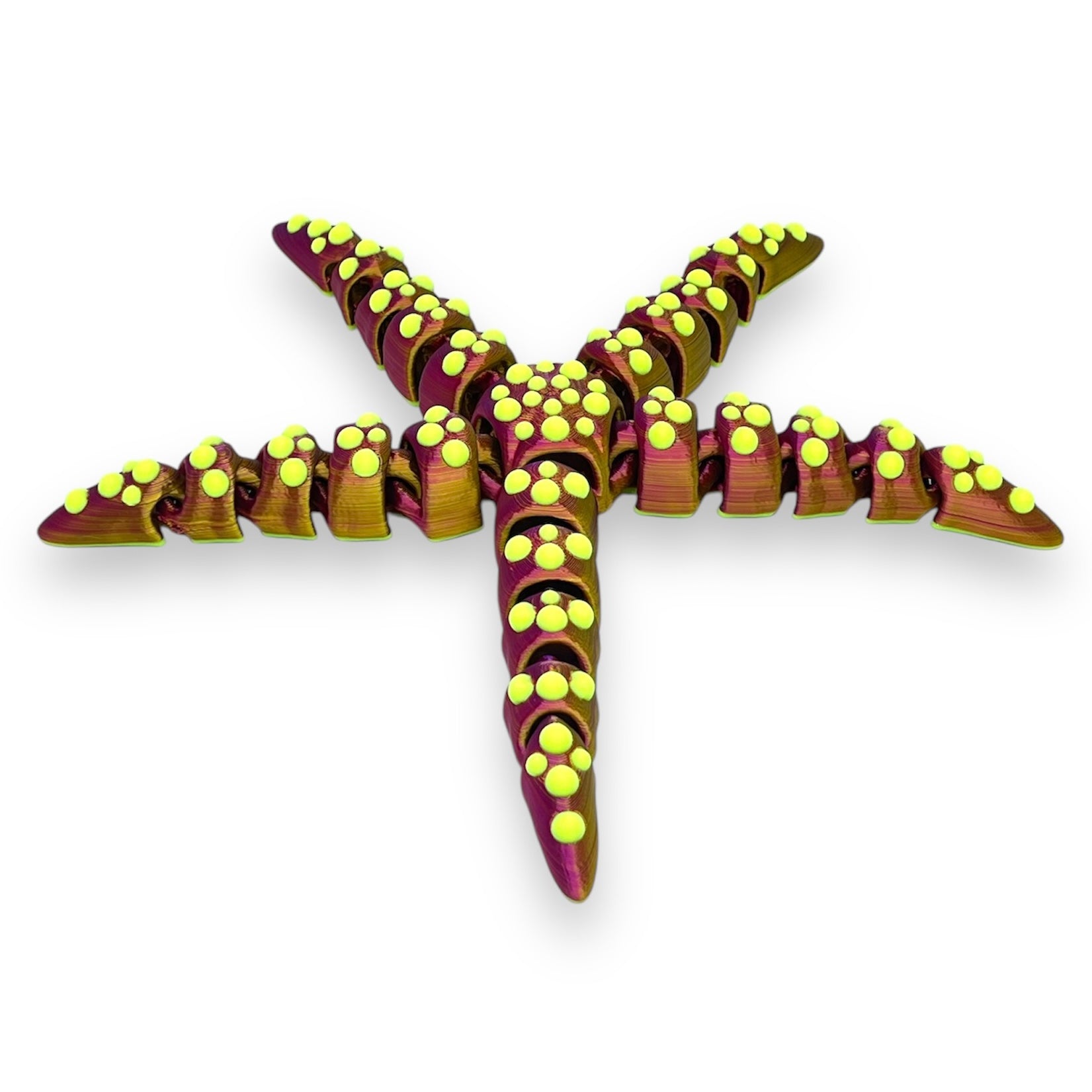 CHONKZ Giant Starfish - Large Scale Articulated Fun - 3d Printed Figurine