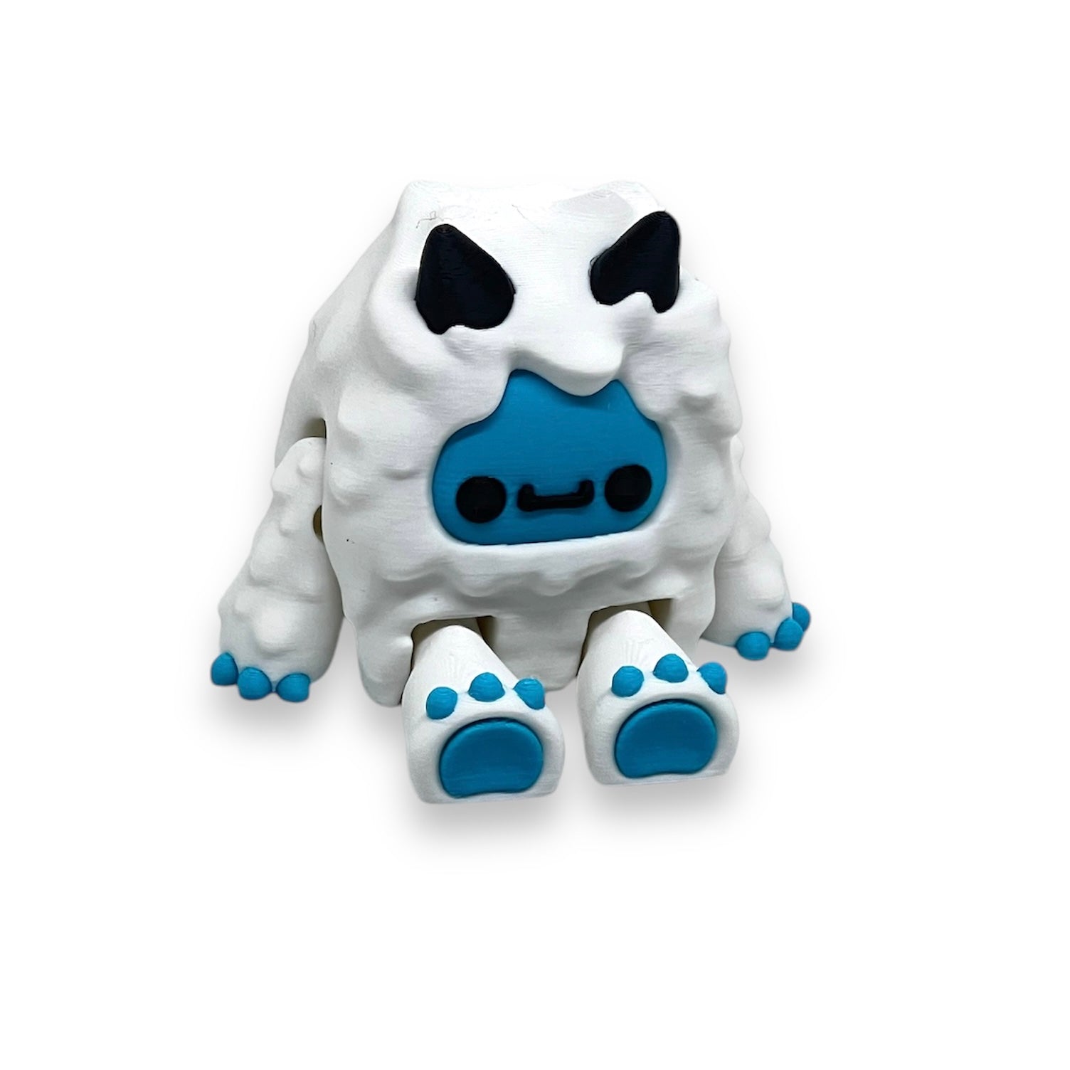 Mythological Yeti & Friends Collection - Warden & Bigfoot 3d Printed Articulated Figurine Decor